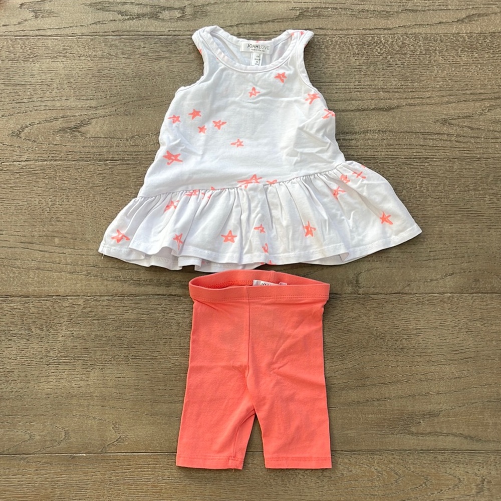 Joah Love Baby Star Tank Set, NWT